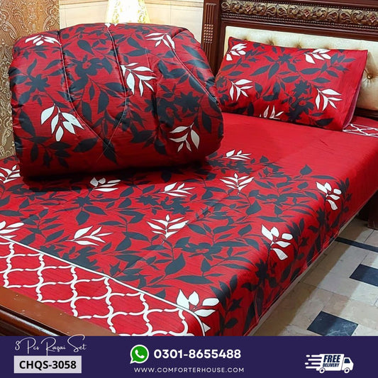 Comforter House | Vicky Razai Set | Single Bed | Standard Size | ECQS-3058