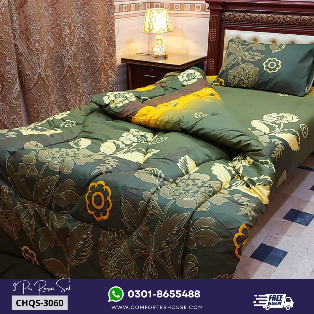 Comforter House | Vicky Razai Set | Single Bed | Standard Size | ECQS-3060