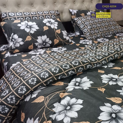 6 Pcs Vicky Razai Set | Mix Cotton | Double Bed | King Size | CHQS-6204 | Comforter House