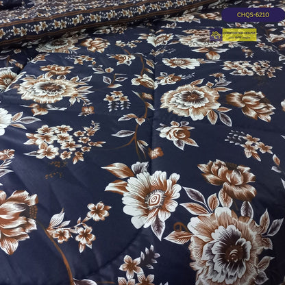 6 Pcs Vicky Razai Set | Mix Cotton | Double Bed | King Size | CHQS-6210 | Comforter House