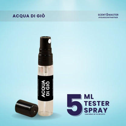 Acqua Di Giò - Impression by Scent Master | 5 ML Tester Pack