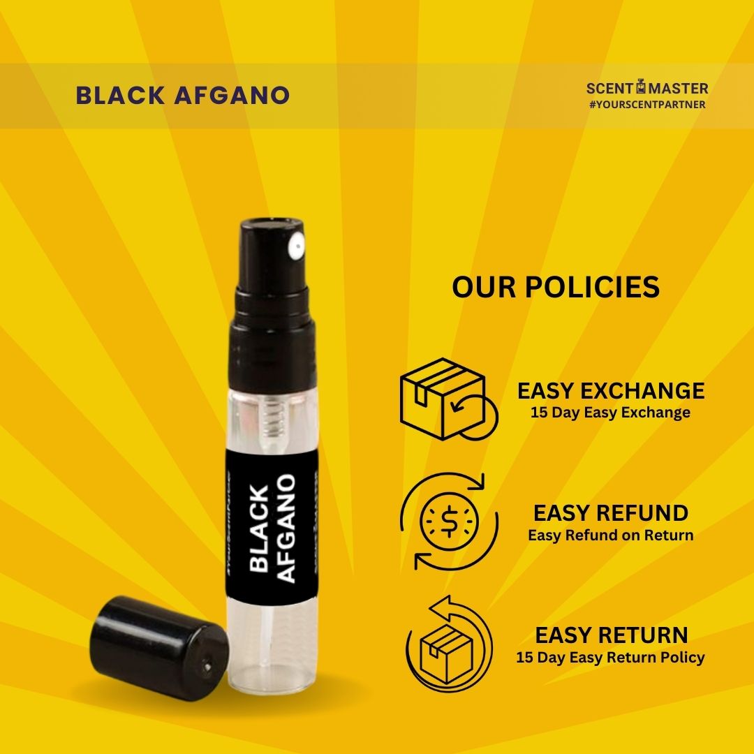 Black Afgano - Impression by Scent Master | 5 ML Tester Pack