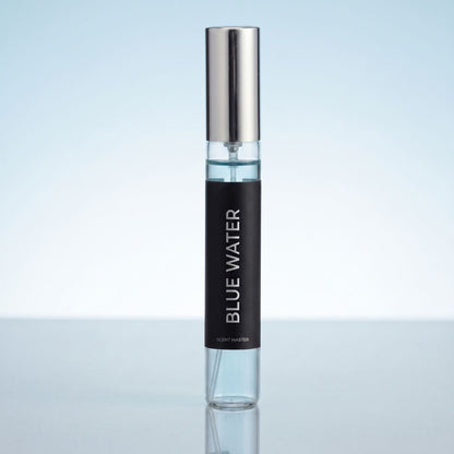 Blue Water by Scent Master 15ml travel edition fresh aquatic perfume for men
