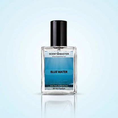 Blue Water by Scent Master 30ml compact edition fresh aquatic perfume for men