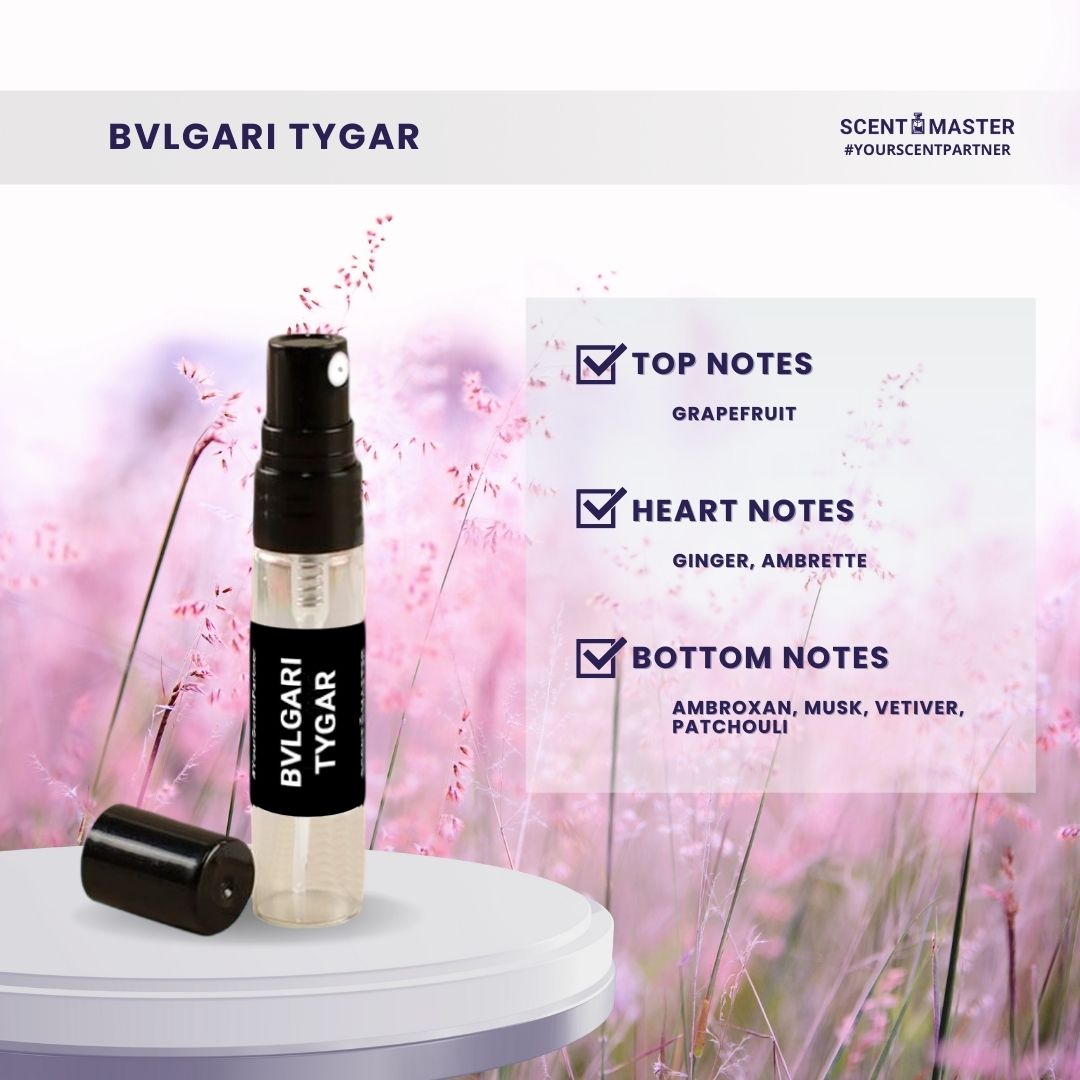 Bvlgari Tygar - Impression by Scent Master | 5 ML Tester Pack