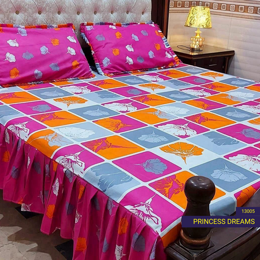 Princess Dreams - Frilled Bed Sheet