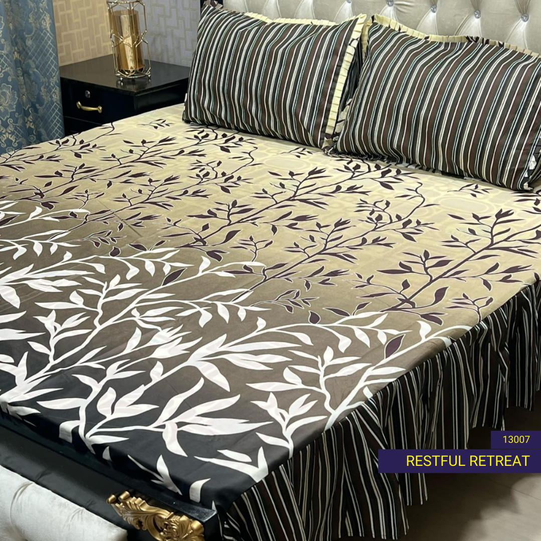 Restful Retreat - Frilled Bed Sheet