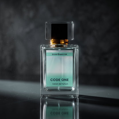 Code One Perfume Cinematic Product Photography