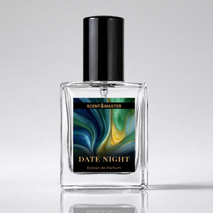 Date Night Aromatic Fougere Mens Perfume by Scent Master 30ml bottle