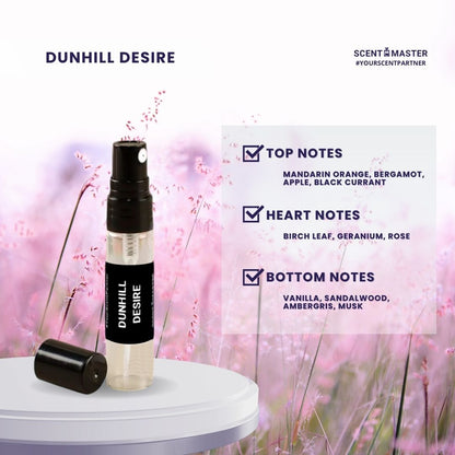 Dunhill Desire - Impression by Scent Master | 5 ML Tester Pack