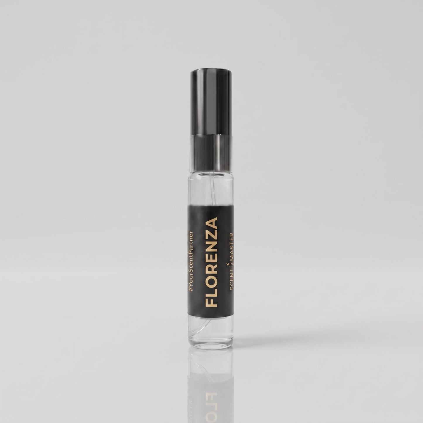 Florenza perfume 5ml bottle studio render.