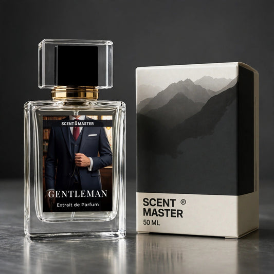 Gentleman by Scent Master perfume bottle and packaging box