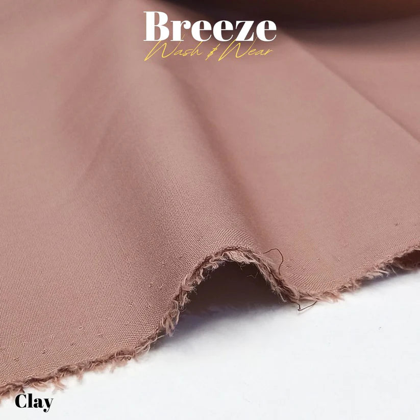 Breeze by Libas-e-Andalus - Premium Quality Wash and Wear | Clay