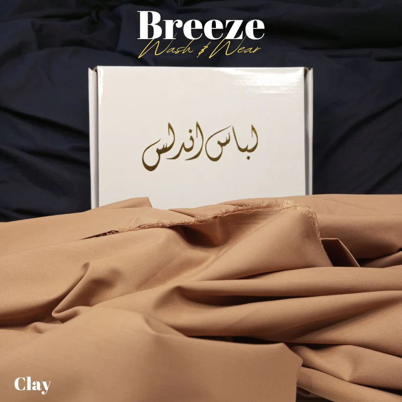 Breeze by Libas-e-Andalus - Premium Quality Wash and Wear | Clay