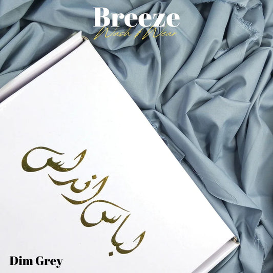 Breeze by Libas-e-Andalus - Premium Quality Wash and Wear | Dim Grey