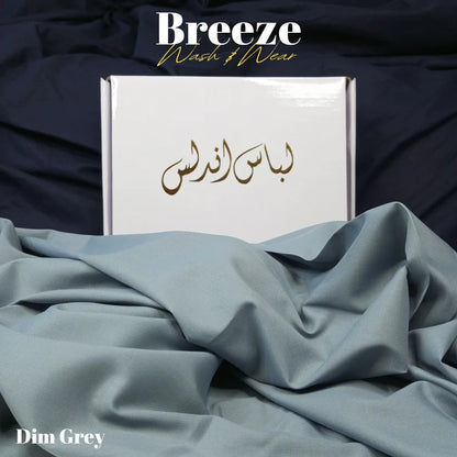 Breeze by Libas-e-Andalus - Premium Quality Wash and Wear | Dim Grey