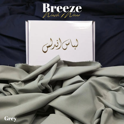 Breeze by Libas-e-Andalus - Premium Quality Wash and Wear | Grey