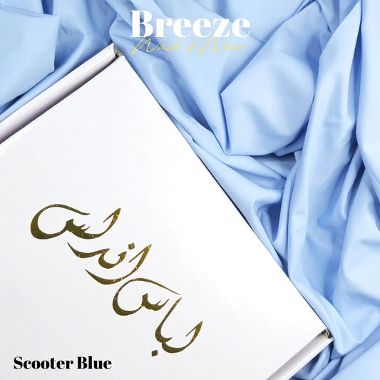 Breeze by Libas-e-Andalus - Premium Quality Wash and Wear | Scooter Blue