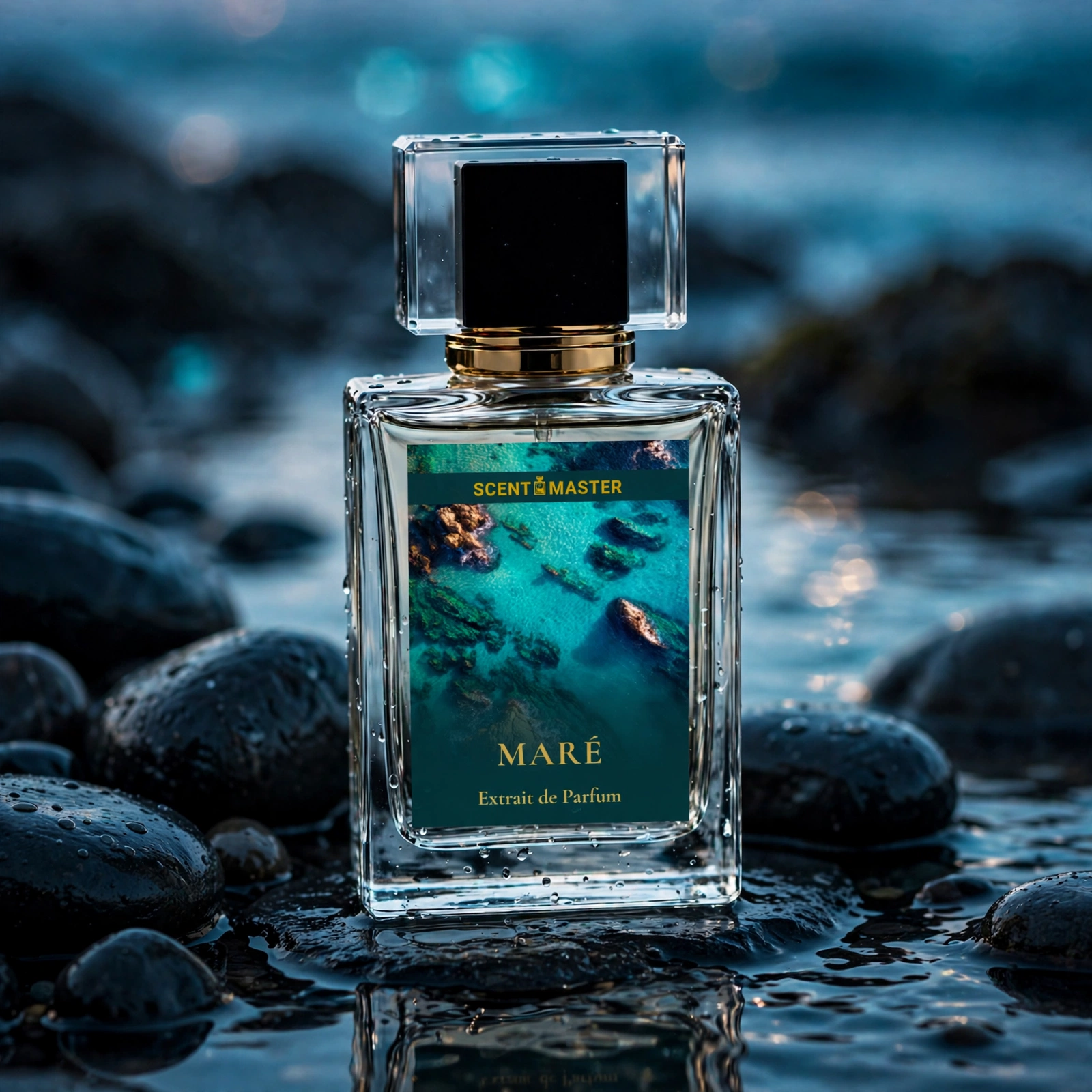 Maré marine aquatic perfume lifestyle scene by Scent Master