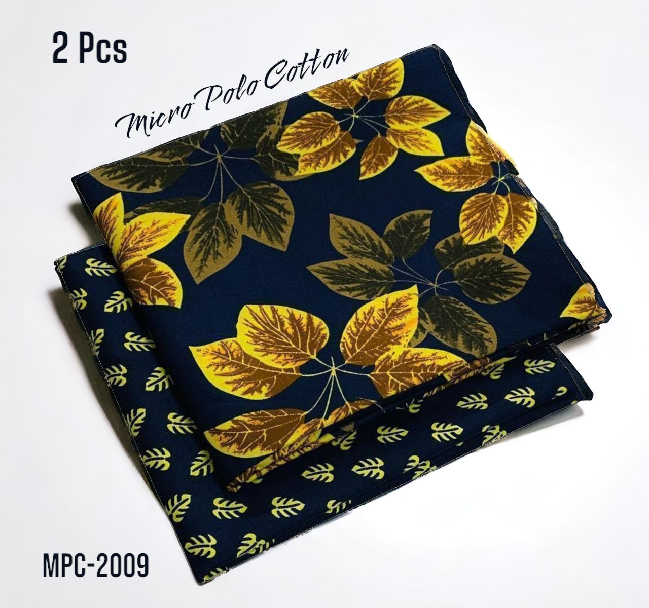 2 Pcs Floral Micro Polo Cotton - MPC-2009