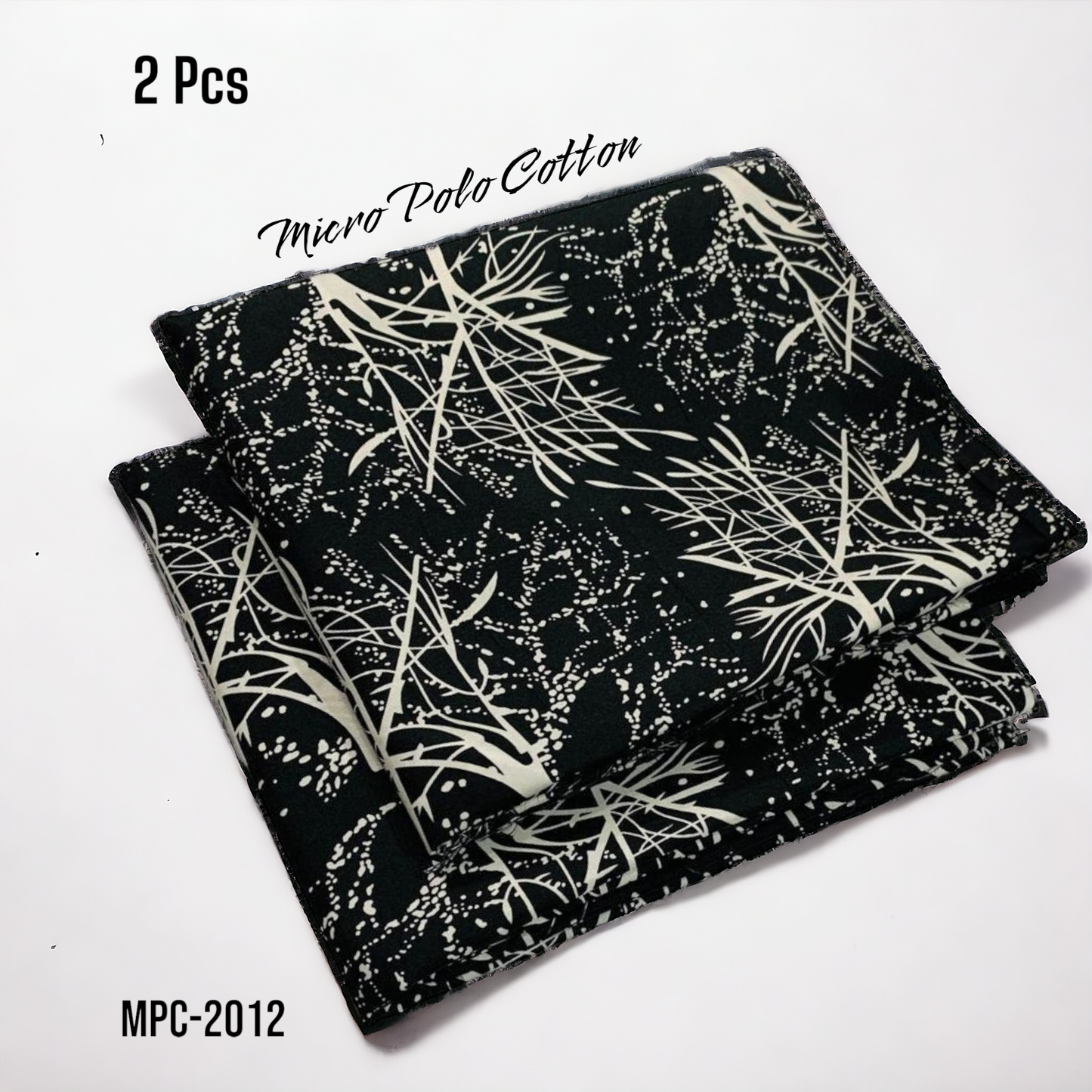 2 Pcs Floral Micro Polo Cotton - MPC-2012