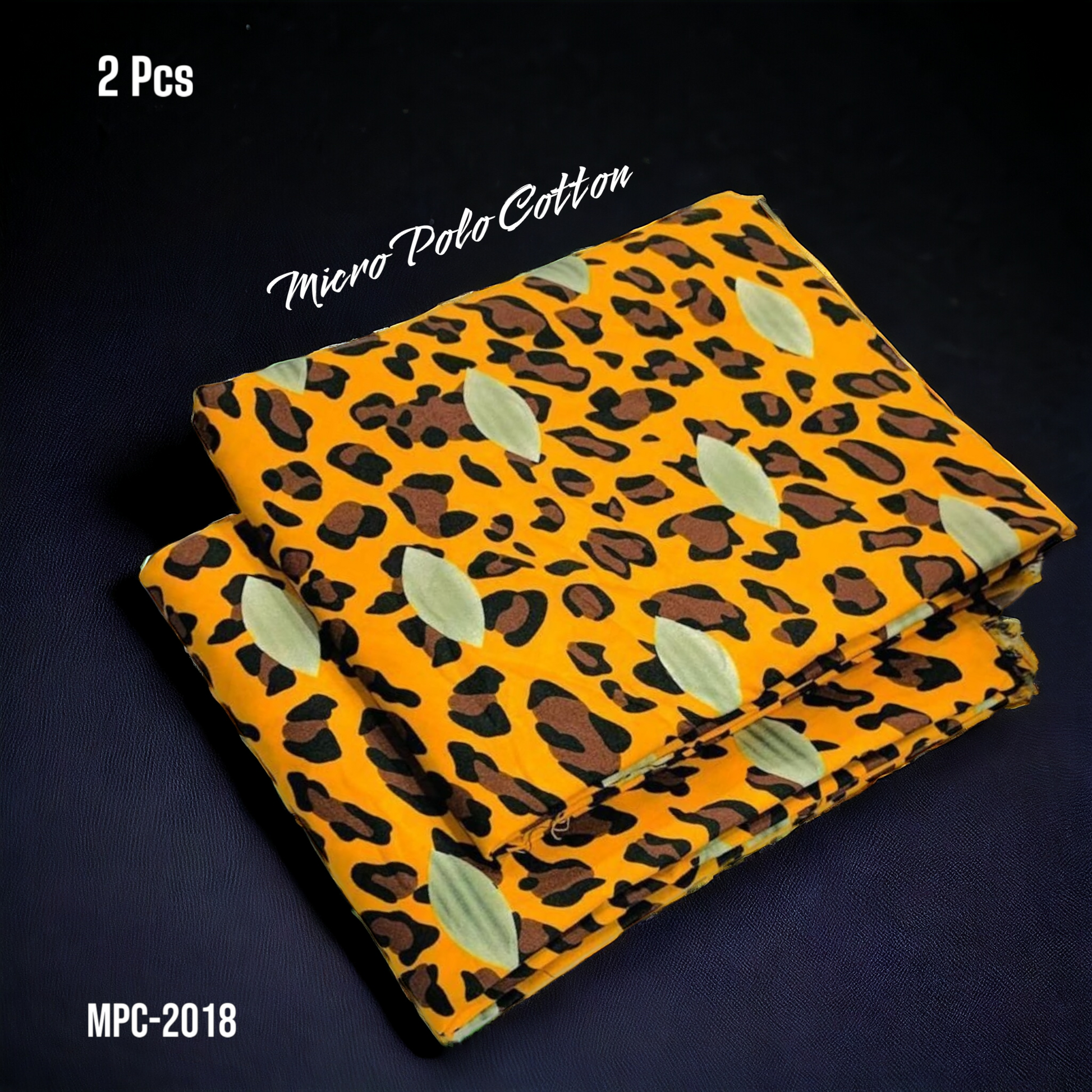 2 Pcs Floral Micro Polo Cotton - MPC-2018