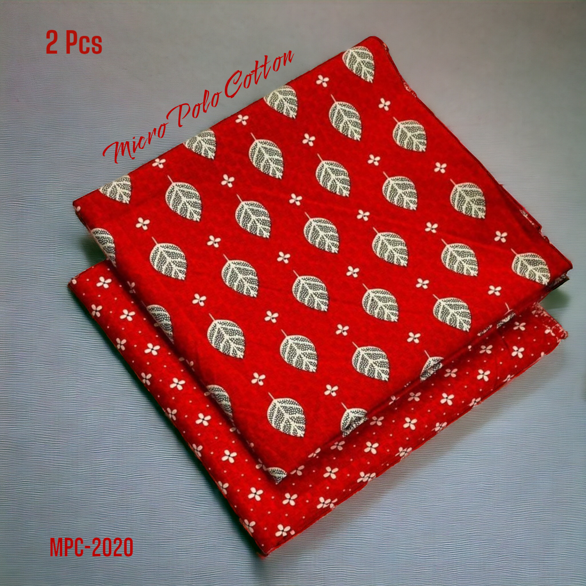 2 Pcs Floral Micro Polo Cotton - MPC-2020