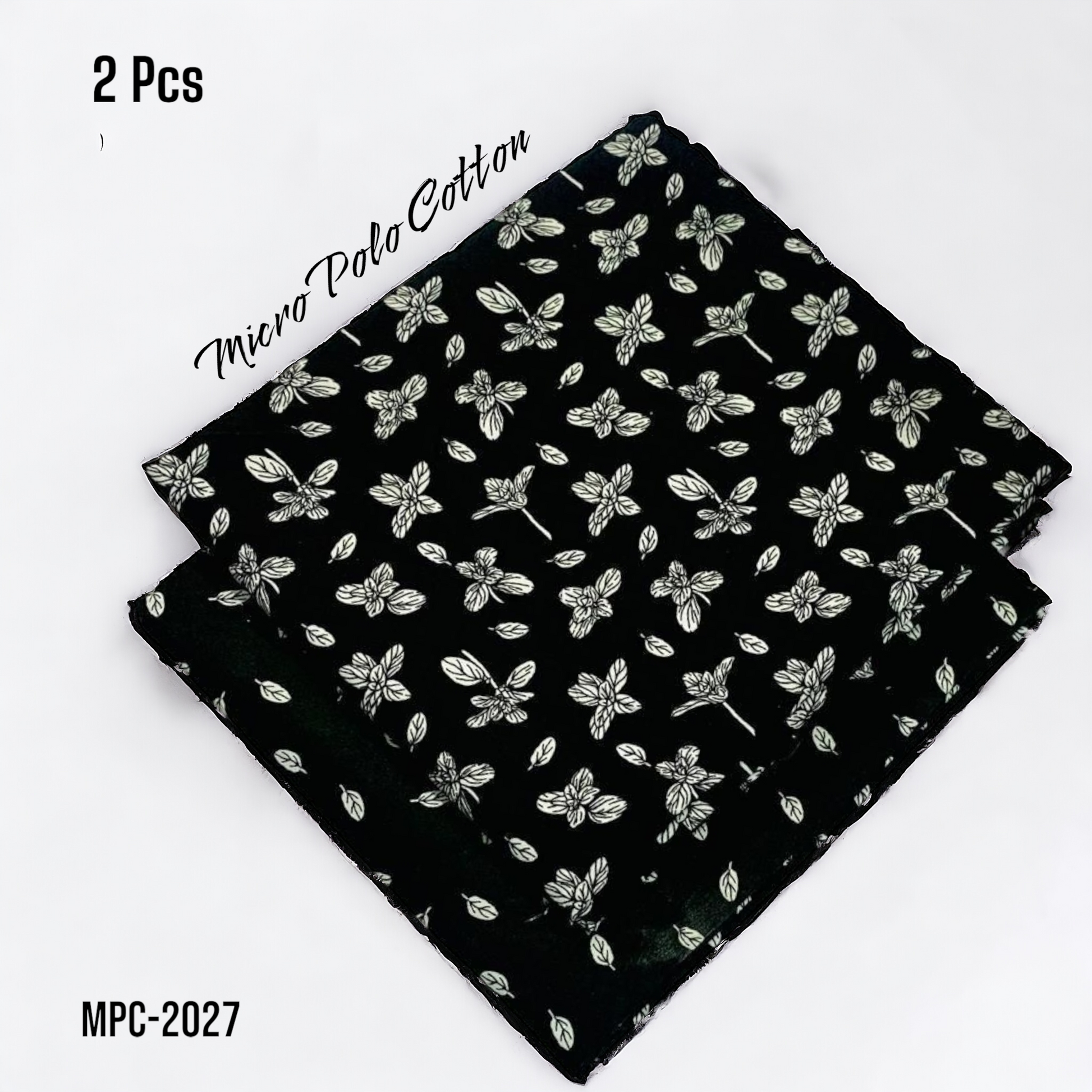 2 Pcs Floral Micro Polo Cotton - MPC-2027