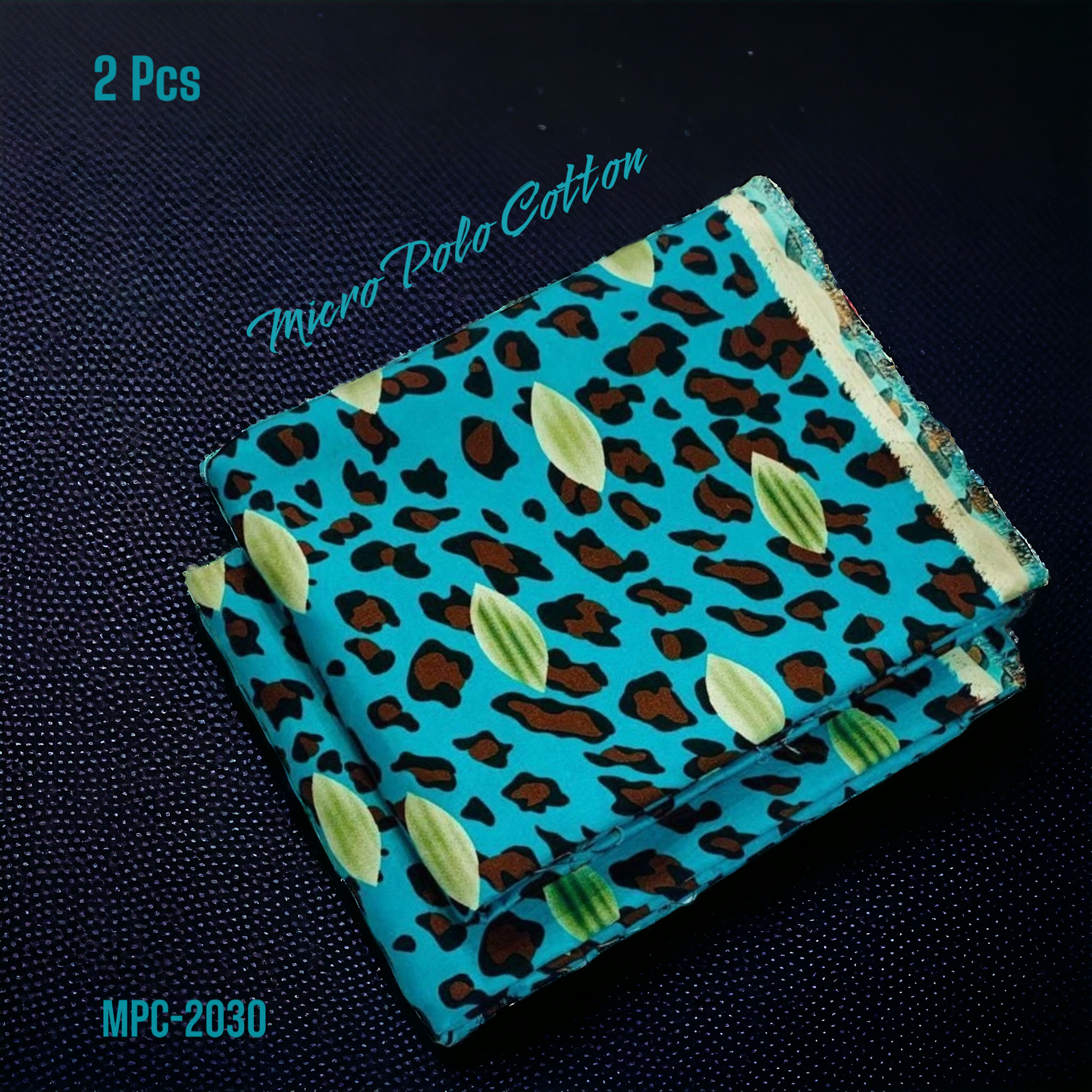 2 Pcs Floral Micro Polo Cotton - MPC-2030