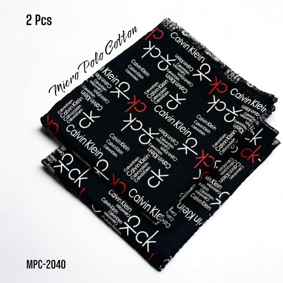 2 Pcs Floral Micro Polo Cotton - MPC-2040