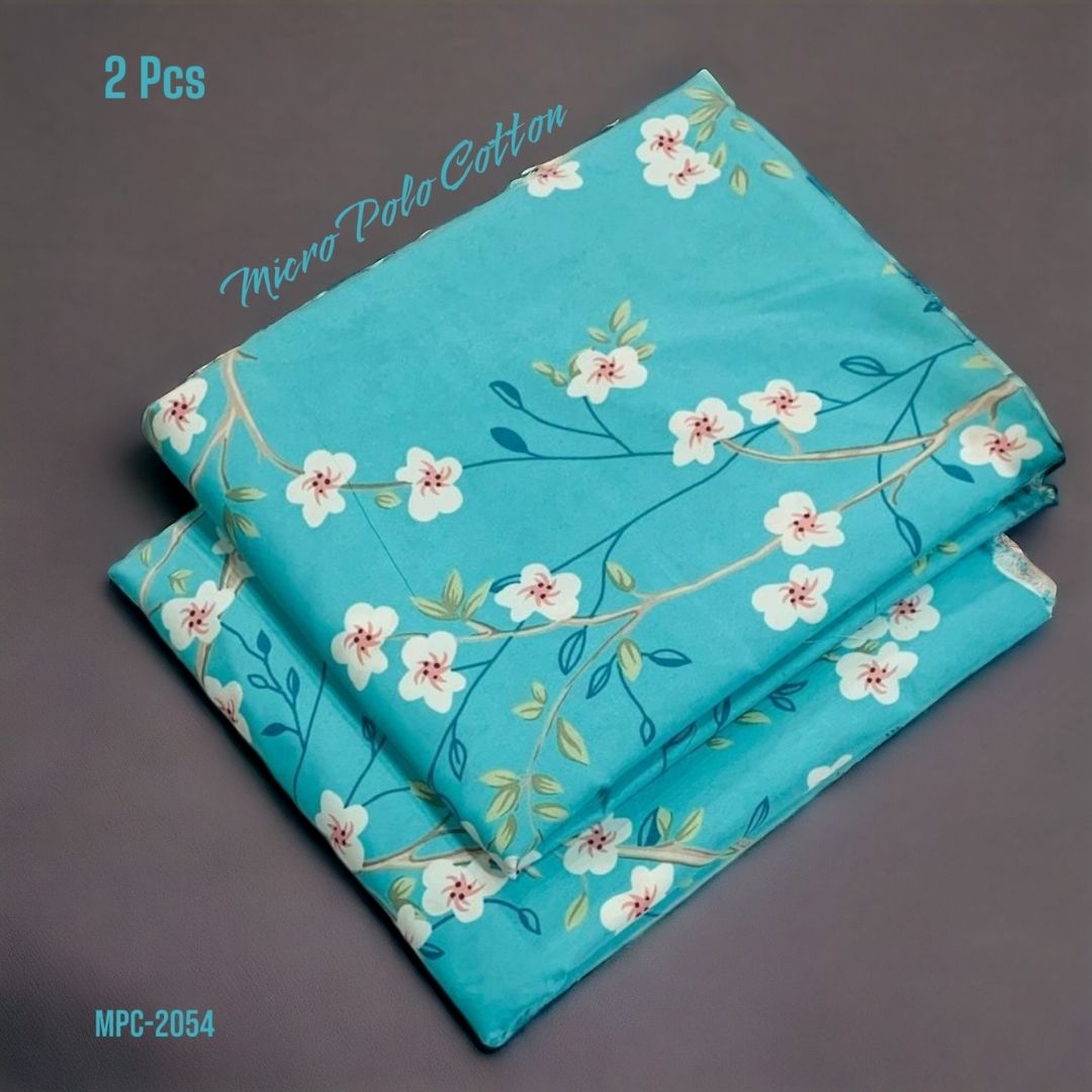 2 Pcs Floral Micro Polo Cotton - MPC-2054