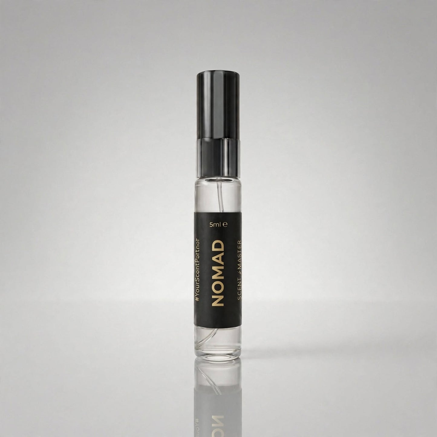 Nomad 5ml perfume bottle render by Scent Master