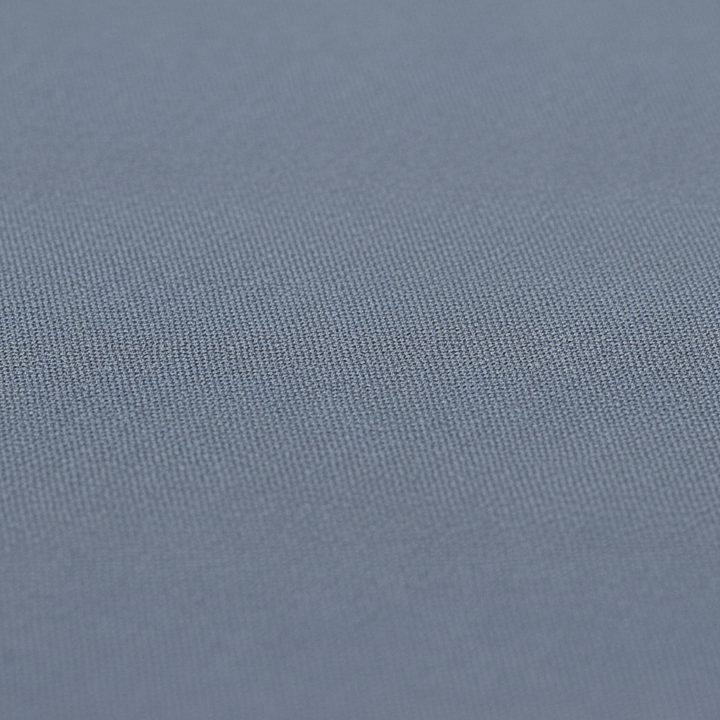 Pasha Premium Gray Cotton Fabric Close-up - Premium Quality Weave Texture