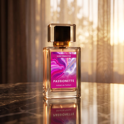 Passionette Perfume Cinematic Product Photo by Scent Master