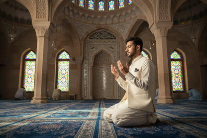 Prayer Setting in Premium Fabric