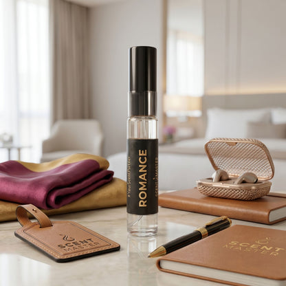 Romance 5ml travel perfume by Scent Master portable fragrance bottle