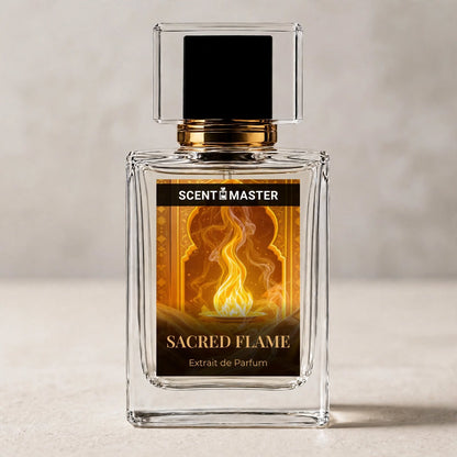 Sacred Flame Amber Woody Unisex Perfume bottle by Scent Master