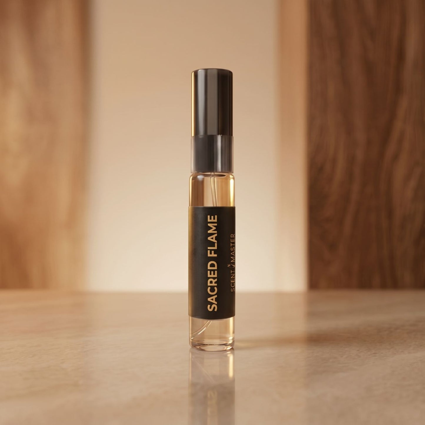 Sacred Flame by Scent Master 5ml tester perfume for trying a smooth woody amber scent