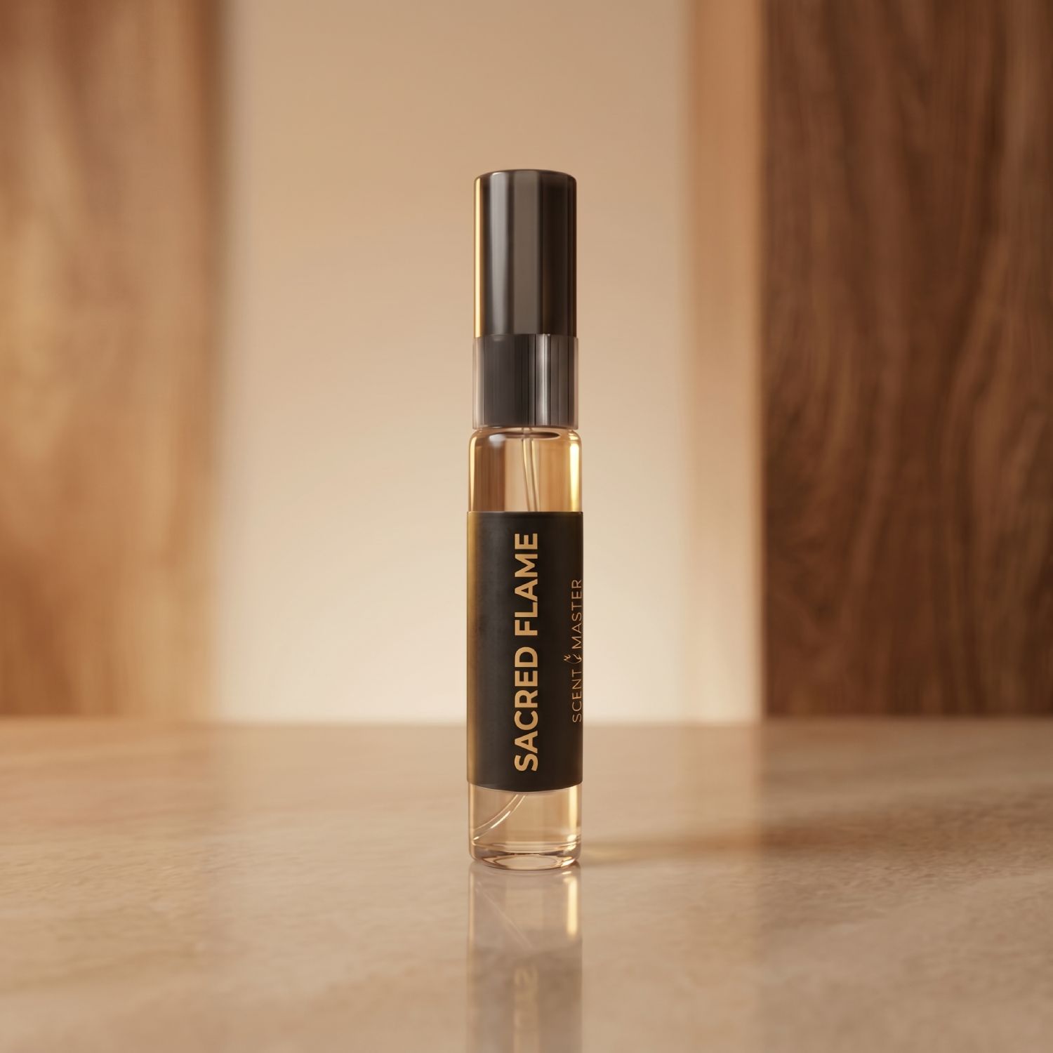 Sacred Flame by Scent Master 5ml tester perfume for trying a smooth woody amber scent