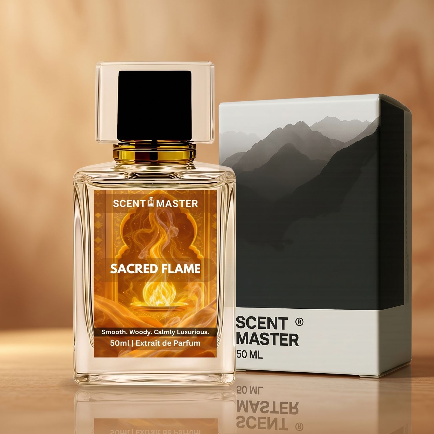 Sacred Flame by Scent Master 50ml perfume bottle with premium packaging box