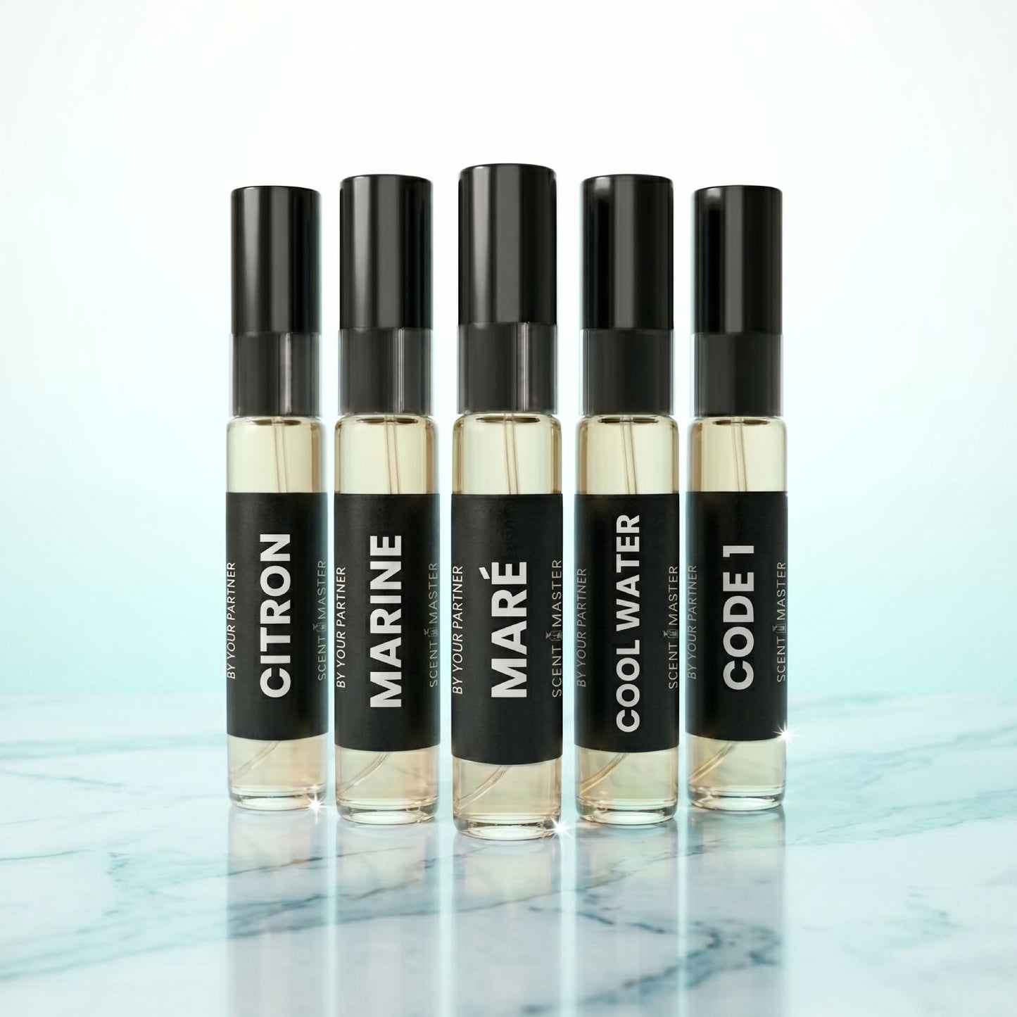 Fresh Discovery Set for Men by Scent Master | Try 5 Fresh Perfumes