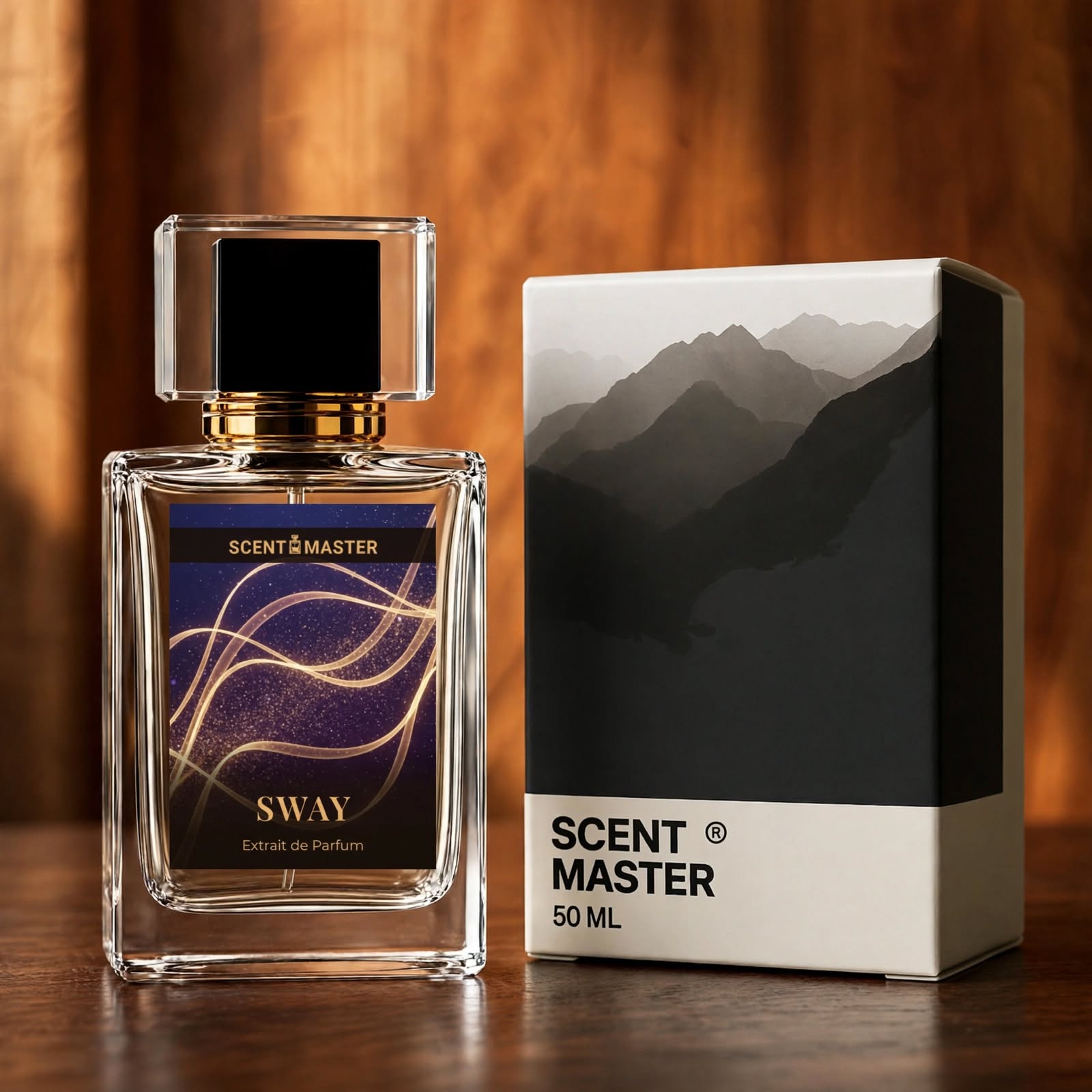 Sway Perfume Bottle and Box by Scent Master