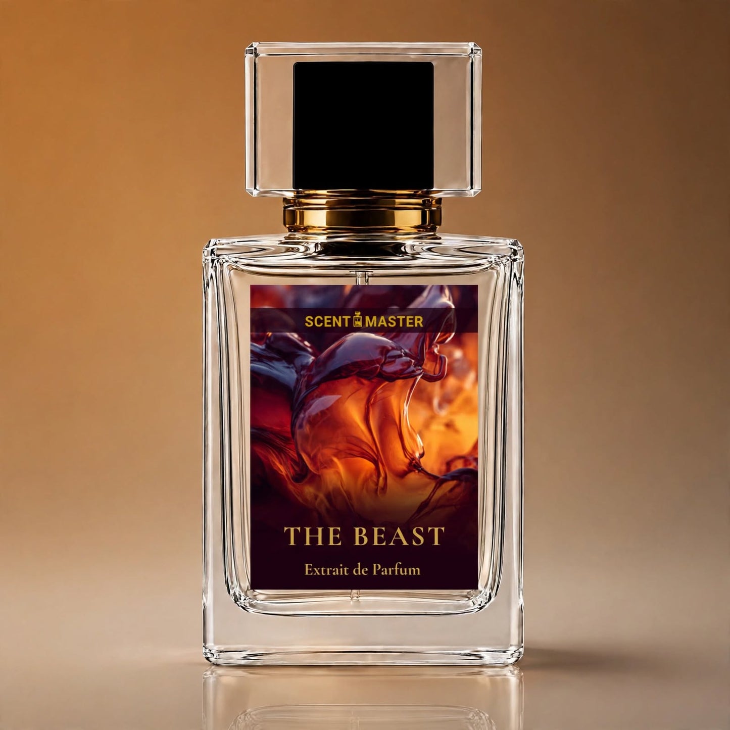The Beast perfume 100ml bottle render by Scent Master