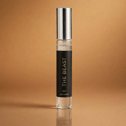 The Beast perfume 15ml bottle render by Scent Master