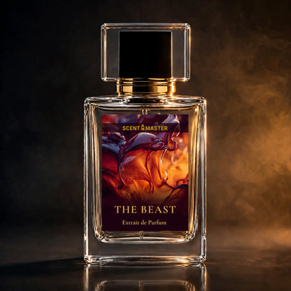 The Beast Leather Woody Unisex Perfume bottle hero shot by Scent Master