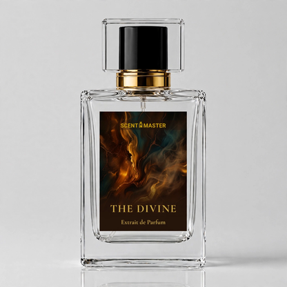 The Divine perfume 100ml bottle size render