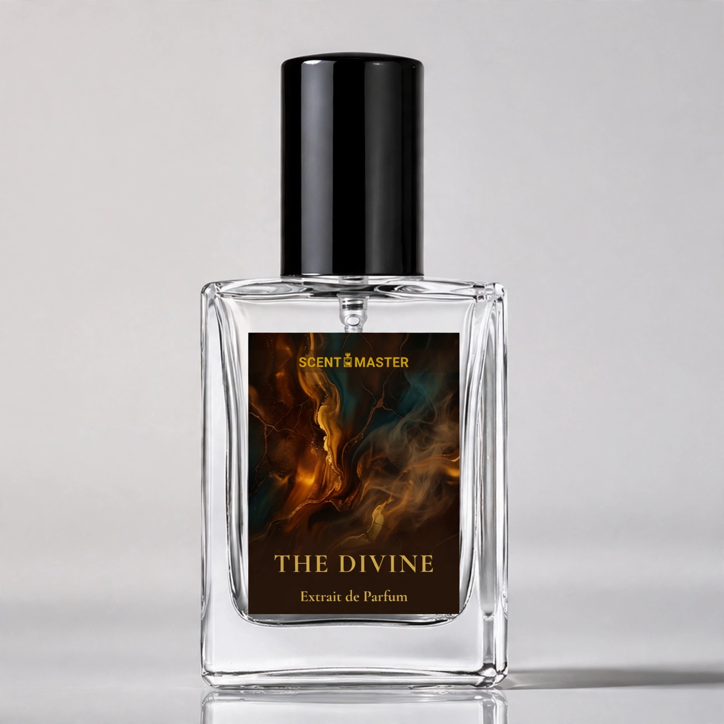 The Divine perfume 30ml bottle size render