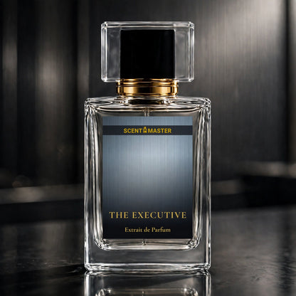 The Executive Amber Woody Mens Perfume bottle by Scent Master