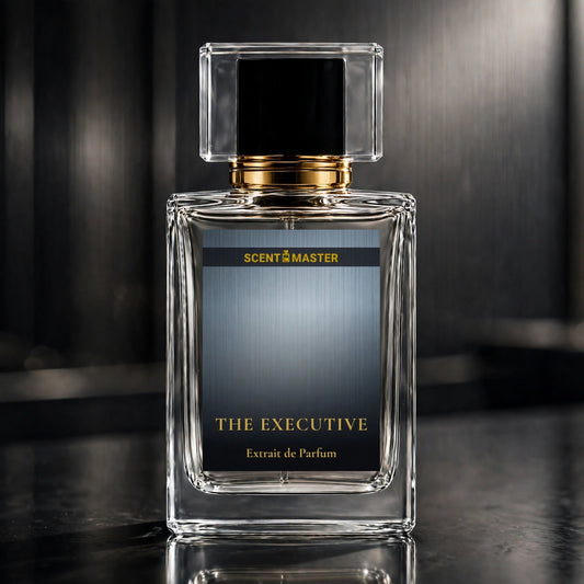 The Executive Amber Woody Mens Perfume bottle by Scent Master