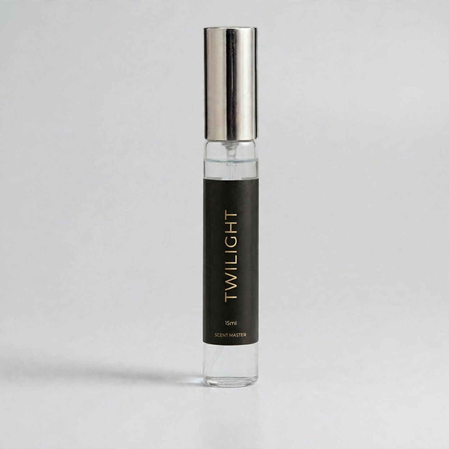 Twilight 15ml perfume bottle studio render by Scent Master